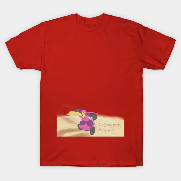 KACHOW!!! Lightningette McQueen T-Shirt by Prinny_Dood_emporium